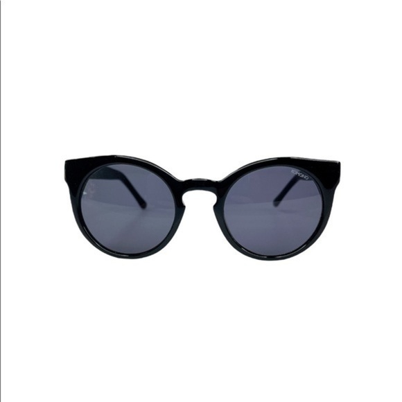 KOMONO lulu women's sunglasses NEW Lulu Glossy Black in case - Picture 2 of 12